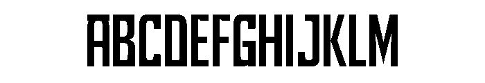 Redfhigt Font UPPERCASE