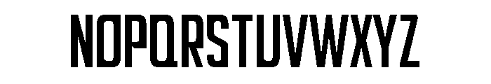 Redfhigt Font UPPERCASE