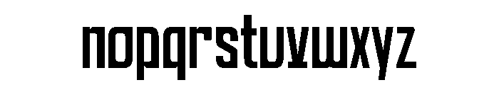Redfhigt Font LOWERCASE