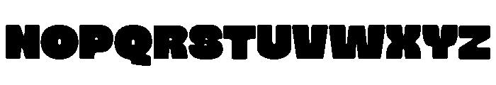 Redgato Blur Regular Font UPPERCASE