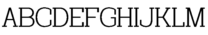 Redorus Font UPPERCASE