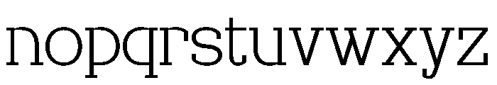 Redorus Font LOWERCASE
