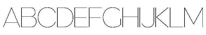 Redound Thin FONT