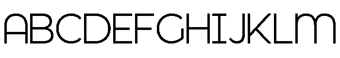 Redpanda Light Font UPPERCASE