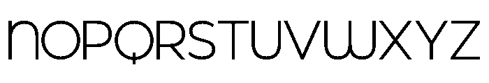 Redpanda Light Font UPPERCASE