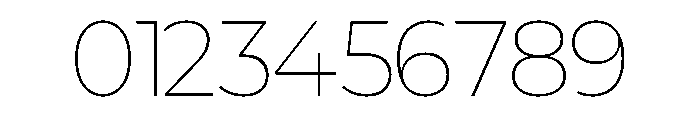 Redpanda Thin Font OTHER CHARS