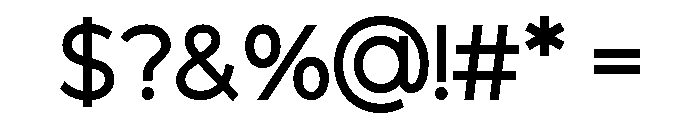 Redpanda Font OTHER CHARS