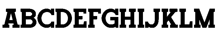 Redtown Regular Font UPPERCASE