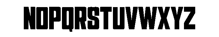 Reduck Regular Font UPPERCASE