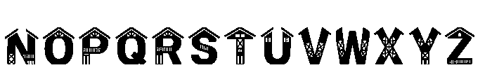 Reeds Regular Font LOWERCASE