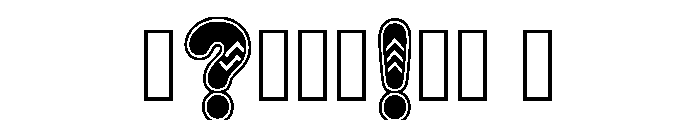 Reena Regular Font OTHER CHARS