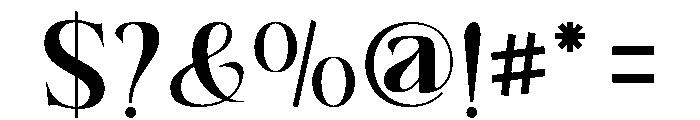 Refhiza-Black Font OTHER CHARS