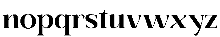 Refhiza-Black Font LOWERCASE