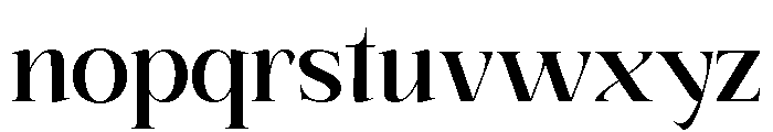 Refhiza-Bold Font LOWERCASE