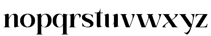 Refhiza Extra Bold Font LOWERCASE