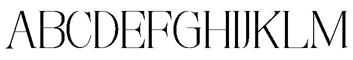 Refhiza Extra Light Font UPPERCASE