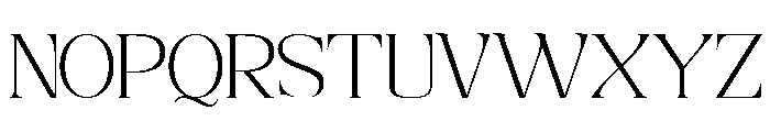 Refhiza Extra Light Font UPPERCASE