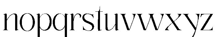 Refhiza Extra Light Font LOWERCASE