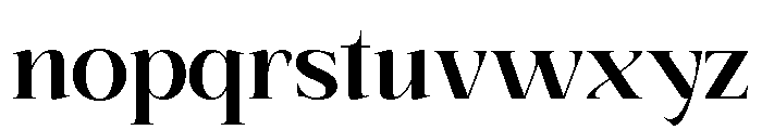 Refhiza-ExtraBold Font LOWERCASE