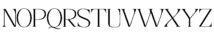 Refhiza-ExtraLight Font UPPERCASE