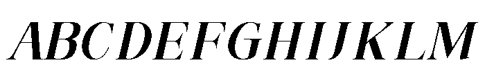 Refhiza Italic Black Font UPPERCASE