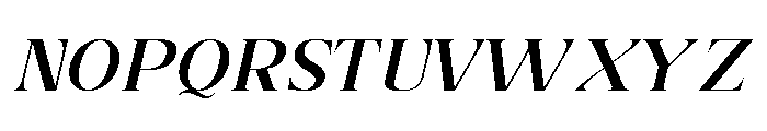 Refhiza Italic Black Font UPPERCASE