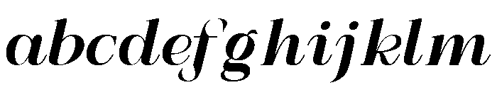 Refhiza Italic Black FONT