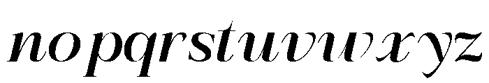 Refhiza Italic Bold Font LOWERCASE