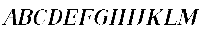 Refhiza Italic Extra Bold Font UPPERCASE