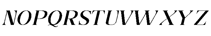 Refhiza Italic Extra Bold Font UPPERCASE