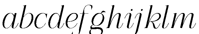 Refhiza Italic Extra Light FONT