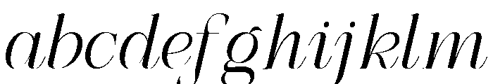 Refhiza Italic Light FONT