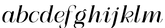 Refhiza Italic Medium FONT