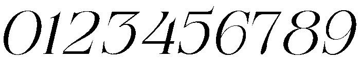 Refhiza Italic Regular Font OTHER CHARS