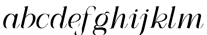 Refhiza Italic Regular FONT
