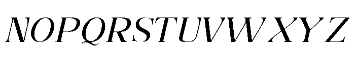 Refhiza Italic Semi Bold Font UPPERCASE