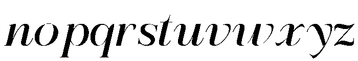 Refhiza Italic Semi Bold Font LOWERCASE