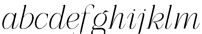 Refhiza Italic Thin FONT