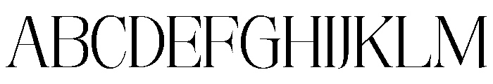 Refhiza-Light Font UPPERCASE