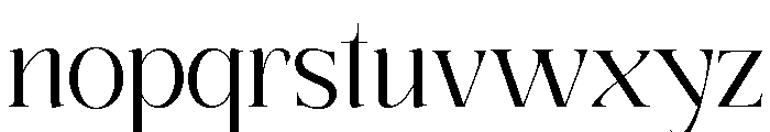 Refhiza-Light Font LOWERCASE