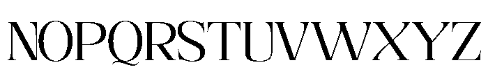 Refhiza-Medium Font UPPERCASE