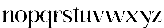 Refhiza-Medium Font LOWERCASE