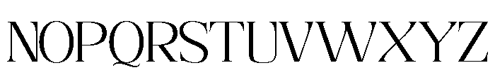 Refhiza-Regular Font UPPERCASE