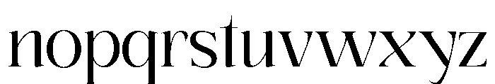 Refhiza-Regular Font LOWERCASE