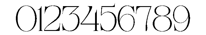 Refhiza-Thin Font OTHER CHARS
