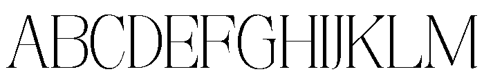 Refhiza-Thin Font UPPERCASE