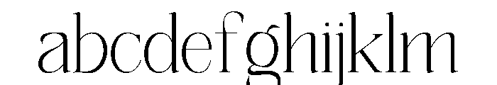 Refhiza-Thin FONT