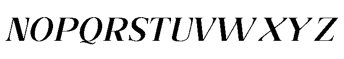 RefhizaItalic-Black Font UPPERCASE