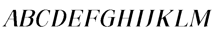 RefhizaItalic-Bold Font UPPERCASE