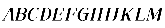RefhizaItalic-ExtraBold Font UPPERCASE